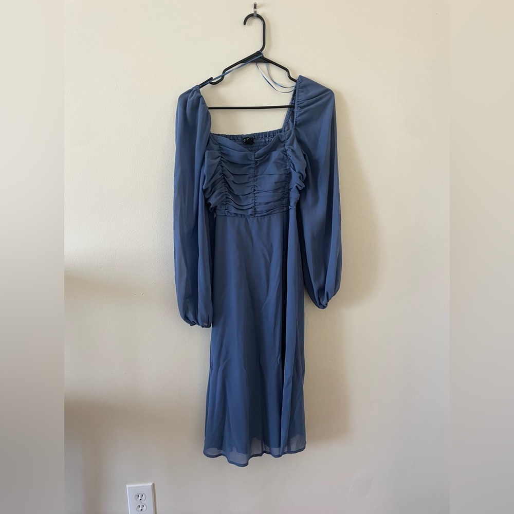Windsor Chiffon Ditsy Halter Dress - only worn once
